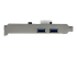 StarTech.com 2 Port PCI Express (PCIe) SuperSpeed USB 3.0 Card Adapter with UASP - Vasen puoli