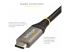 StarTech.com 20" (50cm) USB C Cable 10Gbps, USB 3.1/3.2 Gen 2 Type-C Cable, 100W (5A) Power Delivery Charging, DP Alt Mode, USB-C to C Cord, For USB-C Laptop, Phone, Device, Charge/Sync - Lähikuva
