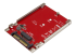 StarTech.com M.2. PCI-e NVMe to U.2 (SFF-8639) Adapter - Oikea kulma