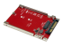 StarTech.com M.2. PCI-e NVMe to U.2 (SFF-8639) Adapter - Vasen kulma