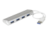 StarTech.com 4 Port Portable USB 3.0 Hub with Built-in Cable - Takaisin