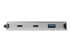 StarTech.com 4 Port USB C Hub w/ 2x USB A & 2x USB C, SuperSpeed 10Gbps USB Type-C 3.1/3.2 Gen 2 Hub, USB Bus Powered, Portable USB-C to USB Adapter Hub, Aluminum, 9.8" (25cm) Cable - Vasen puoli