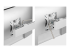 StarTech.com Six-Monitor Desk Mount w/ Crossbar, Up To 32" Screens/17.6lb - Lähikuva
