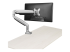 StarTech.com Desk Mount Monitor Arm, Heavy Duty Ergonomic VESA Monitor Arm, Single Display up to 9kg, Full Motion, Height Adjustable, Articulating, Aluminum, C-Clamp/Grommet, Silver - Takaisin