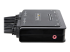 StarTech.com 2-Port Dual-Monitor HDMI Cable KVM Switch, 4K 60Hz, Compact KVM with 5ft/1.5m USB-A/HDMI/Audio Integrated Cables, Bus Powered - Vasen puoli