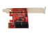 StarTech.com SATA PCIe Card, 4 Port PCIe SATA Expansion card, 6Gbps SATA Card, Low/Full Profile, SATA Stacked Connectors, ASM1164 Non-Raid SATA Controller Card - Oikea puoli