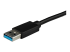 StarTech.com USB 3.0 to HDMI Adapter, 1080p (1920x1200), Slim/Compact USB to HDMI Display Adapter Converter for Monitor, USB Type-A External Video & Graphics Card, Black, Windows Only - Lähikuva