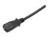 StarTech.com 3m (10ft) Computer Power Cord, 18AWG, EU Schuko to C13 Power Cord, 10A 250V, Black Replacement AC Cord, TV/Monitor Power Cable, Schuko CEE 7/7 to IEC 60320 C13 Power Cord - Lähikuva