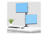 StarTech.com Desk Mount For 2x Vertically Stacked Monitors, Dual 49", TAA - Oikea kulma