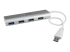 StarTech.com 4 Port Portable USB 3.0 Hub with Built-in Cable - Takaisin