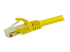 StarTech.com 15m CAT6 Ethernet Cable, 10 Gigabit Snagless RJ45 650MHz 100W PoE Patch Cord, CAT 6 10GbE UTP Network Cable w/Strain Relief, Yellow, Fluke Tested/Wiring is UL Certified/TIA - Lähikuva