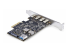 StarTech.com 5-Port USB PCIe Card, USB 3.2 10Gbps, PCI Express Card with 4x USB-C Ports, 1x USB-A Internal Port, USB PCIe Controller Card, Windows/macOS/Linux - Takaisin