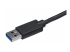 StarTech.com USB 3.0 to HDMI Adapter, 1080p (1920x1200), Slim/Compact USB to HDMI Display Adapter Converter for Monitor, USB Type-A External Video & Graphics Card, Black, Windows Only - Lähikuva