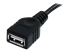 StarTech.com 6 ft Black USB 2.0 Extension Cable A to A - Lähikuva