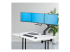 StarTech.com Crossbar Triple Monitor Desk Mount, VESA 75x75/100x100 - Oikea kulma