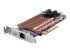 QNAP QM2-2P10G1TB - Tallennuslaitteen ohjain - Vasen kulma