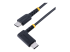 StarTech.com 6ft (2m) USB C Charging Cable Right Angle, 60W PD 3A, Heavy Duty Fast Charge USB-C Cable, USB 2.0 Type-C, Durable and Rugged Aramid Fiber, S20/iPad/Pixel - Oikea kulma