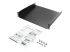 StarTech.com 2U Fixed Server Rack Mount Shelf, 16in Deep Steel Universal Cantilever Tray for 19" AV/Data/Network Equipment Rack with Cage Nuts & Screws, 44lbs Weight Capacity, 60" Deep - Oikea kulma