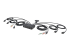 StarTech.com 2-Port Dual-Monitor HDMI Cable KVM Switch, 4K 60Hz, Compact KVM with 5ft/1.5m USB-A/HDMI/Audio Integrated Cables, Bus Powered - Oikea kulma
