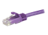 StarTech.com 15m CAT6 Ethernet Cable, 10 Gigabit Snagless RJ45 650MHz 100W PoE Patch Cord, CAT 6 10GbE UTP Network Cable w/Strain Relief, Purple, Fluke Tested/Wiring is UL Certified/TIA - Lähikuva