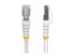 StarTech.com 10m White CAT8 Ethernet Cable, Snagless, S/FTP, 25G/40G - Multi-angle