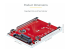 StarTech.com M.2 to U.3 Adapter, For M.2 NVMe SSDs, PCIe M.2 Drive to 2.5inch U.3 (SFF-TA-1001) Host Adapter/Converter, TAA Compliant - Vasen kulma