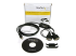 StarTech.com USB to Serial Adapter - Oikea kulma