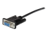 StarTech.com 2m Black Straight Through DB9 RS232 Serial Cable - Lähikuva