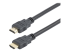 StarTech.com 6ft (2m) HDMI Cable, 4K High Speed HDMI Cable with Ethernet, UHD 4K 30Hz Video, HDMI 1.4 Cable, Ultra HD HDMI Monitors, Projectors, TVs & Displays, Black HDMI Cord - Oikea kulma