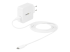 StarTech.com USB C Wall Charger, USB C Laptop Charger 60W PD, 6ft/2m Cable, Universal Compact Type C Power Adapter, Dell XPS/Lenovo X1 Carbon, HP EliteBook, MacBook, USB IF/CE Certified - Oikea kulma