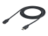 StarTech.com 2m (6ft) HDMI Extension Cable, Ultra HD HDMI Male to Female Cable, 4K HDMI Cable Extender, 4K 30Hz UHD HDMI Cable with Ethernet M/F, High Speed HDMI 1.4 Cable, 10.2Gbps - Oikea kulma