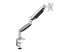 StarTech.com Desk Mount Monitor Arm, Heavy Duty Ergonomic VESA Monitor Arm, Single Display up to 9kg, Full Motion, Height Adjustable, Articulating, Aluminum, C-Clamp/Grommet, Silver - Vasen kulma