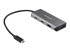 StarTech.com 4 Port USB C Hub w/ 2x USB A & 2x USB C, SuperSpeed 10Gbps USB Type-C 3.1/3.2 Gen 2 Hub, USB Bus Powered, Portable USB-C to USB Adapter Hub, Aluminum, 9.8" (25cm) Cable - Oikea kulma